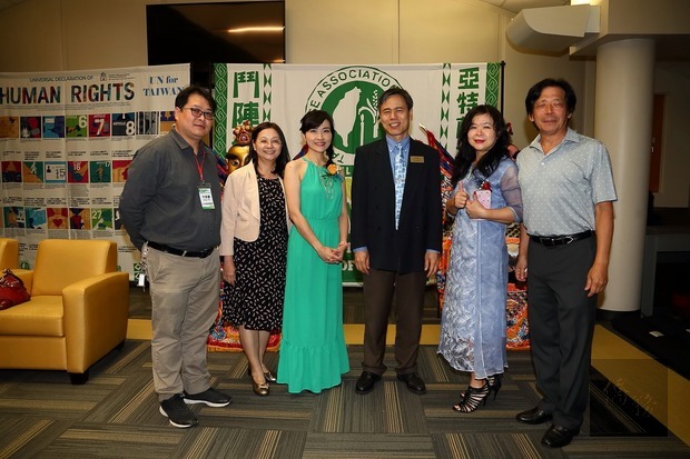 左起:朱家豪、傅瑾玲、沈宇蘋、羅加田、曹燕玲、楊芳庭。