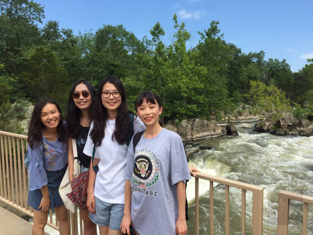 臺灣青年海外搭僑計畫華府組學員體驗波多馬克河風光。