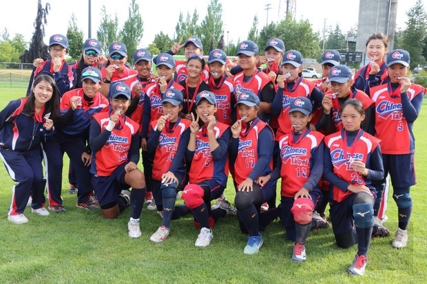 中華女子壘球U16青年組於2019 年加拿大盃國際邀請賽贏得銀牌。