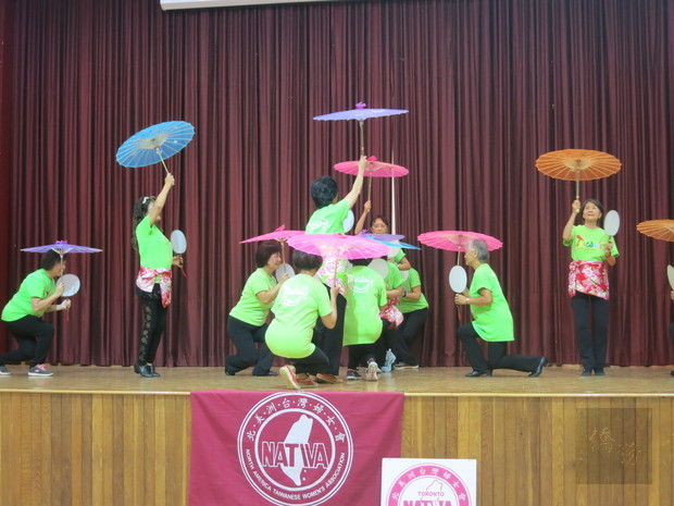 北美洲臺灣婦女會多倫多分會「2019年舞蹈夏令營」結業成果展演。
