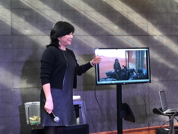 呂瑛珸主講非州奇幻之旅。