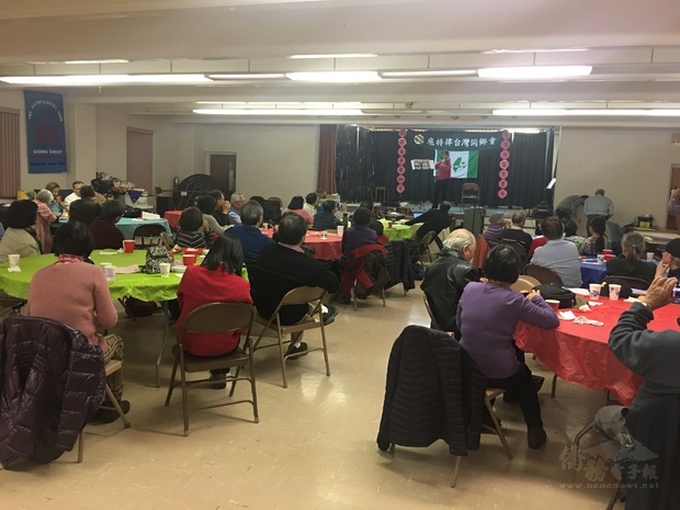 約80位底特律鄉親踴躍出席活動同樂。