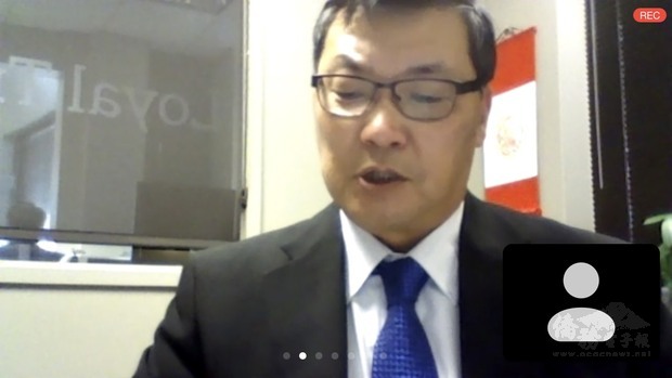 2020美東南區玉山科技會長邊銓。