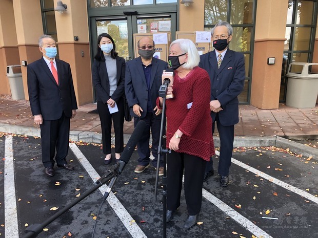 海沃市長海樂德致詞。