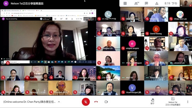 中美文化協會李珠瑛會長歡迎陳永豐主任履新