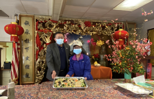 李氏公所主席李惠民暨夫人分享拿手菜