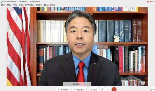 美國眾議員劉雲平致詞