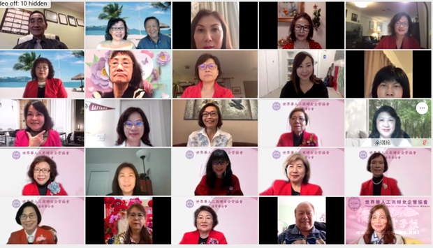 嘉賓共同祝賀母親節快樂。