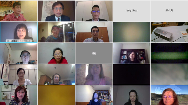 參加法律講座人員合影。