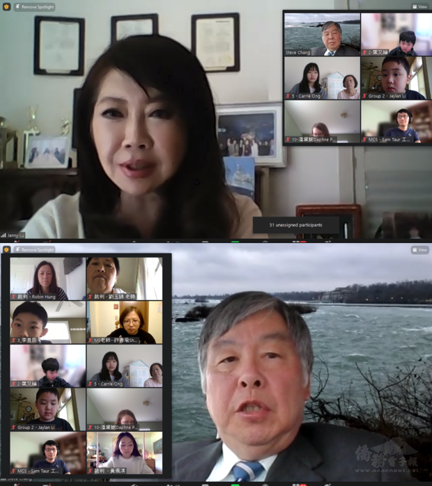 僑務委員盧曼菁女士以及僑務諮詢委員張正義先生,多年來推動中文演講比賽,不遺餘力。