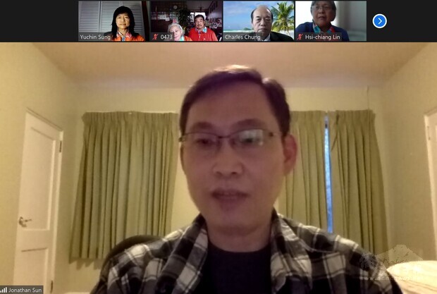 駐波士頓辦事處處長孫儉元致詞