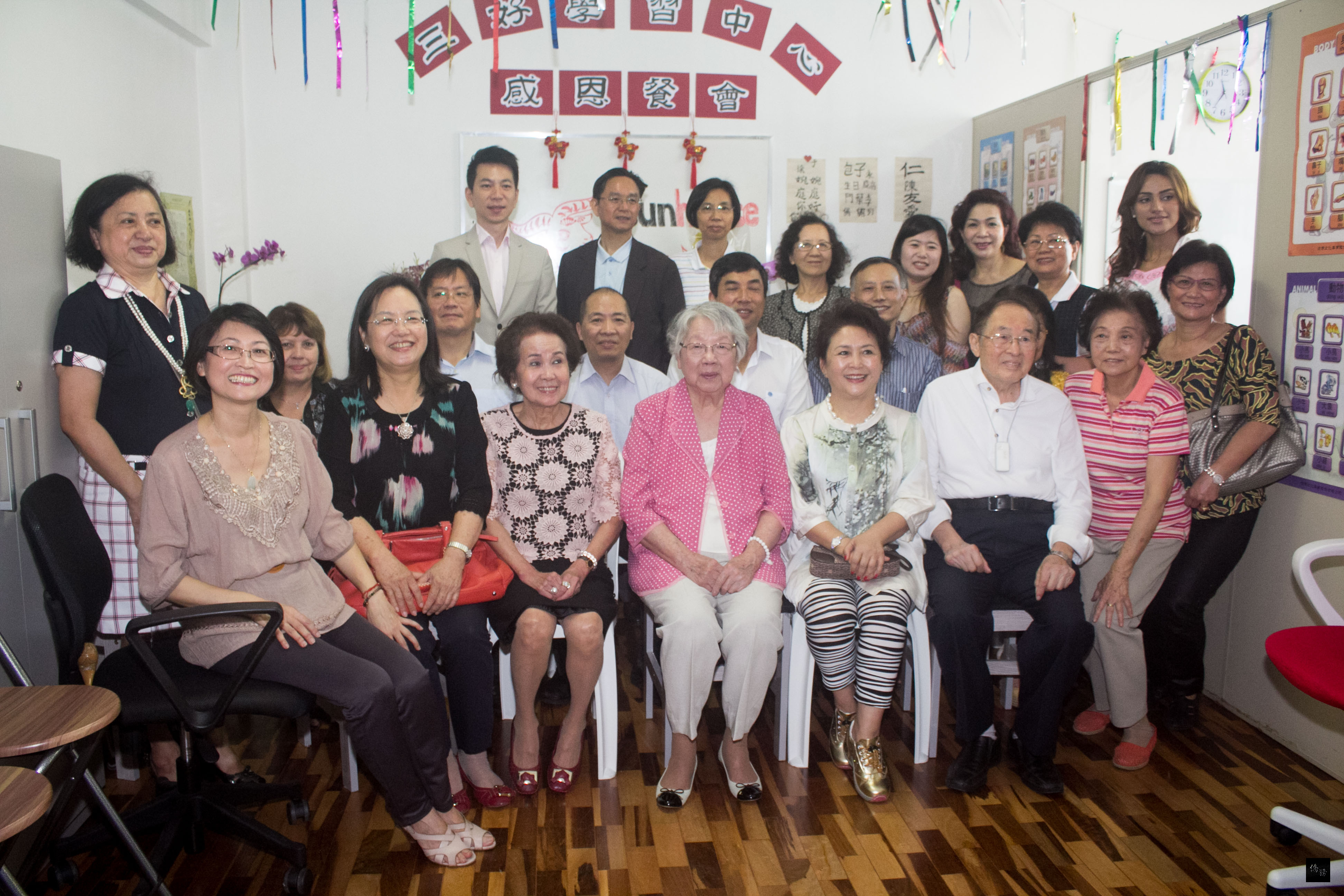 三好語言學習中心18日舉行成立感恩餐會。(聖保羅僑教中心提供)