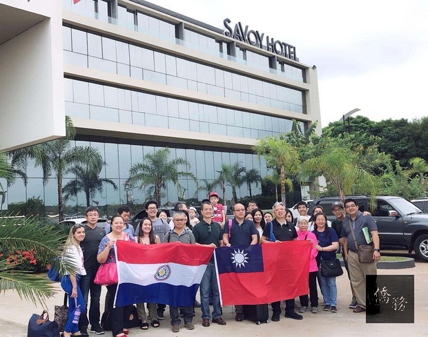 圖說：巴拉圭臺商會拜會恩卡納西翁僑界關懷救助協會。