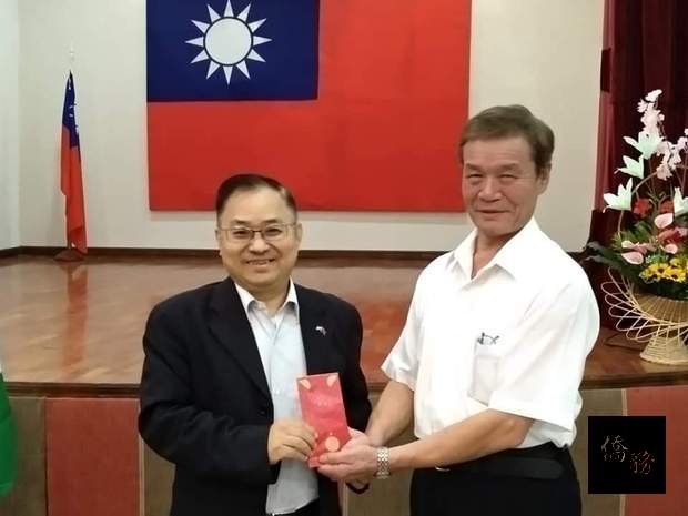 謝俊得致贈228紀念活動經費。