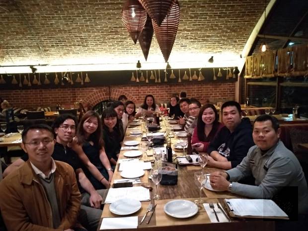 搭僑計畫臺灣青年與阿根廷臺灣青商會交流座談。