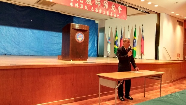 林志孟分享今年6月返國參加「108年中南美洲僑校經營者行政管理研習班」研習心得。