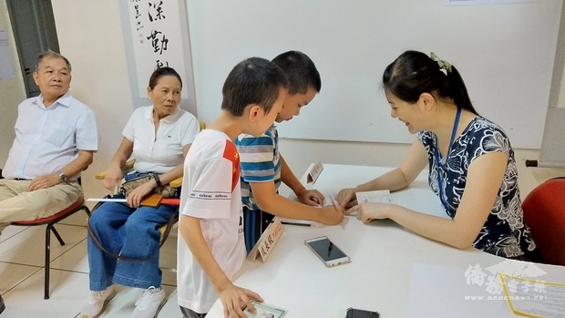 本次於廣益中文學校考場舉辦之華語文能力測驗共有35人報名。