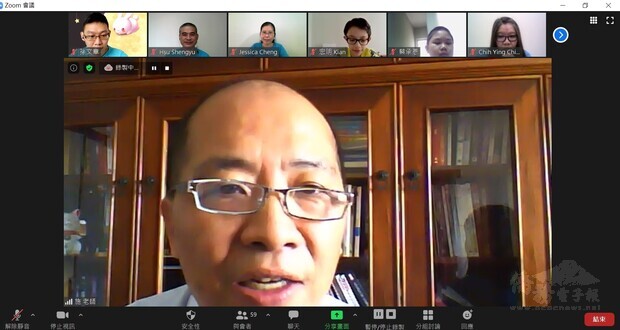 林志孟指出,這次是聖儒華文學校繼端午節之後舉辦第二次與傳統節慶有關的線上文化教學活動,並提醒全校師生疫情期間應小心面對病毒。