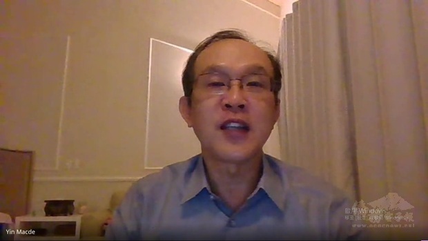 駐東方市總領事館張俊彬總領事於開場致詞