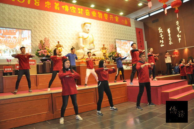國際佛光會巴黎協會青年團舞臺劇表演。