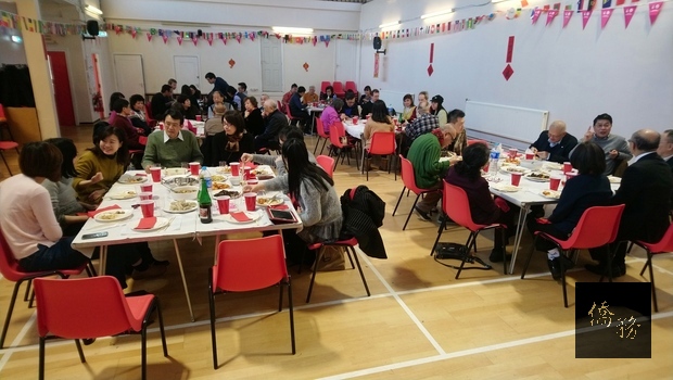 世界臺灣同鄉聯誼會英國分會舉辦僑界長者新春聯歡餐會熱鬧溫馨。