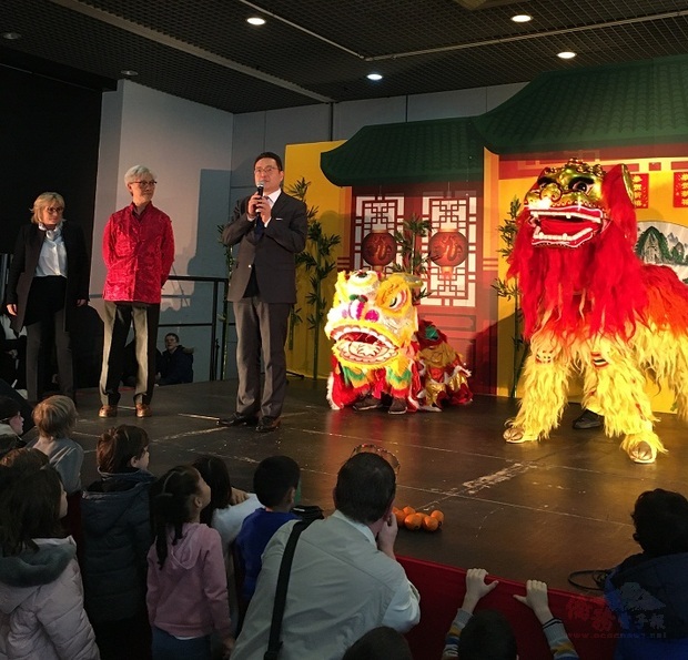 古文劍出席大諾瓦西市2020年農曆春節慶祝活動並致詞。