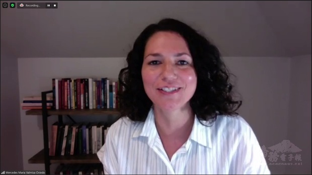 普林斯頓大學博士Mercedes Valmisa分享對莊子思想的理解與認識。