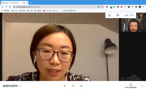 歐洲當代臺灣研究中心副主任曾育勤博士