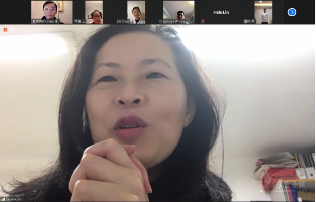 歐洲臺灣商會聯合總會劉淑慧總會長致詞