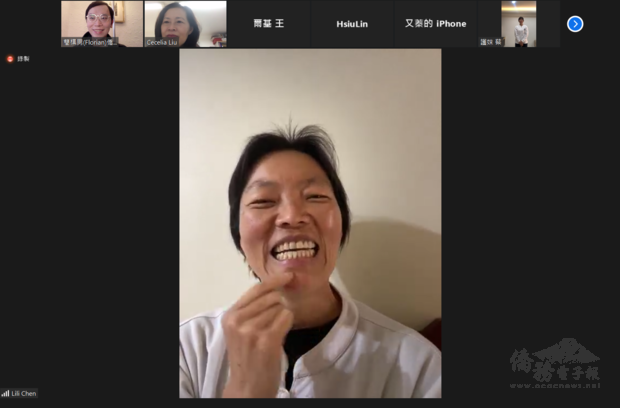 德國僑務委員陳黎黎致詞