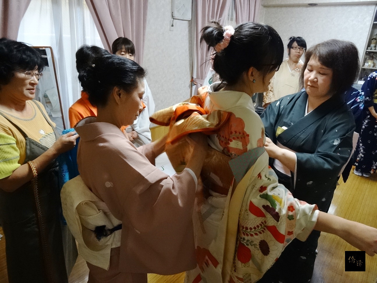 濱田宗富為台灣大學生穿著日本和服。(日本台灣新聞提供)