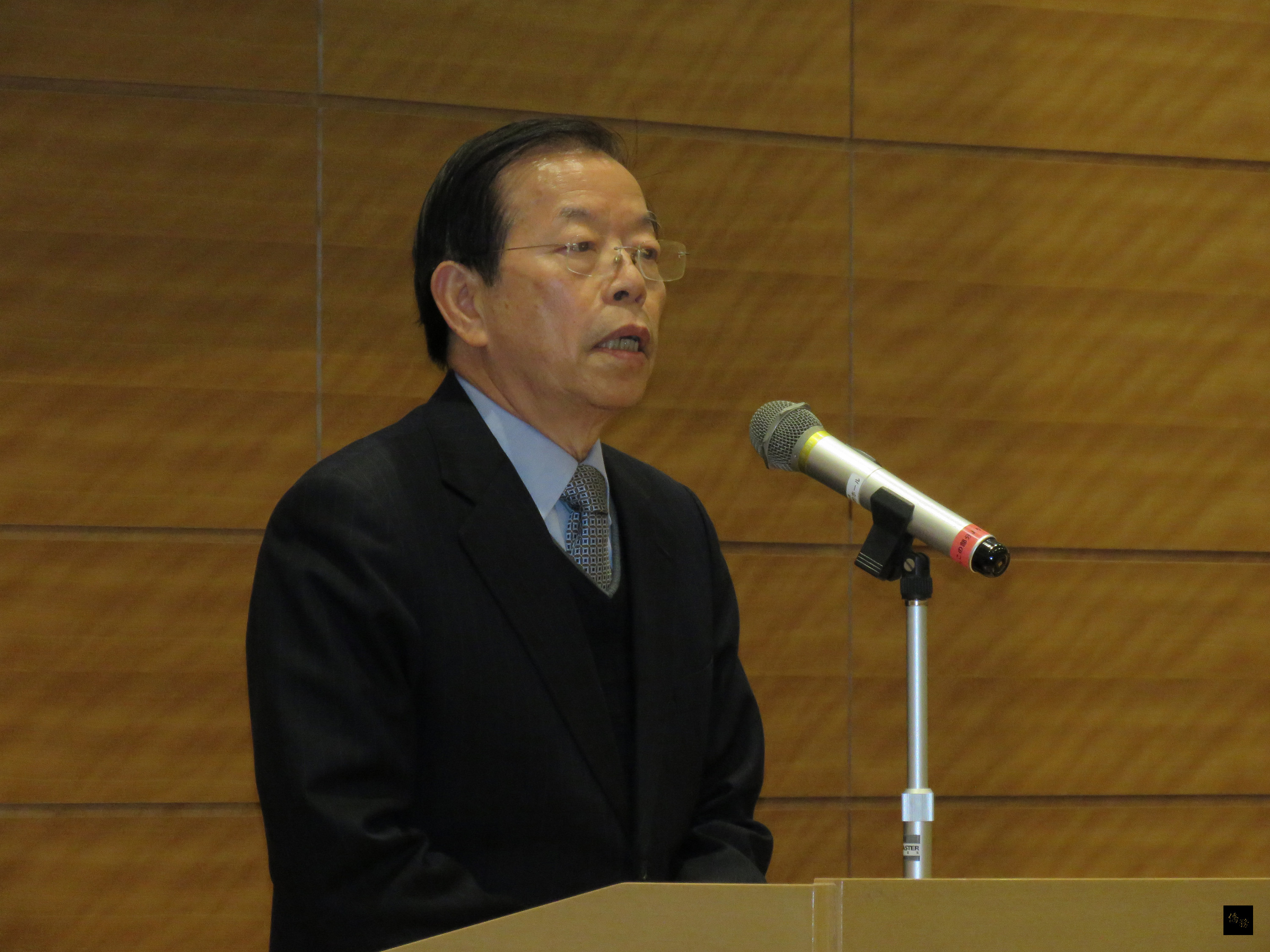 國片「灣生回家」 首度在日本國會播映，吸引許多國會議員觀賞，駐日代表謝長廷表示，希望更多日本人了解台日之間有那樣的過往。（中央社提供）