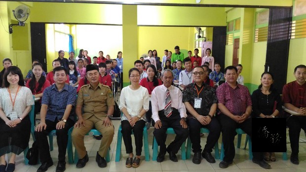 僑務委員會「2017年印尼地區華文教師習會」於6月19至23日在西加里曼丹島山口洋市慕迪達學校舉行。（駐印尼代表處提供）