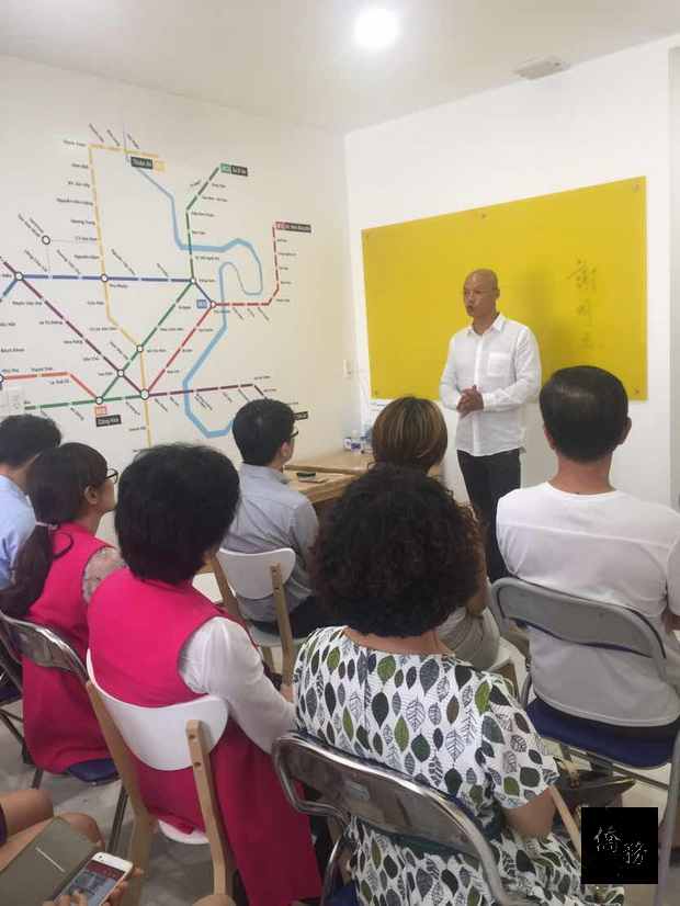 世界華人工商婦女企管協會越南分會9月16日至17日分別在胡志明市及平陽省辦理2場身心靈養生保健講座。（駐胡志明市辦事處提供）