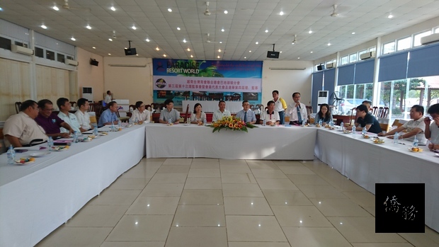 巴地頭頓省臺商會第3屆第10次理監事會議情形。（駐胡志明市辦事處提供）