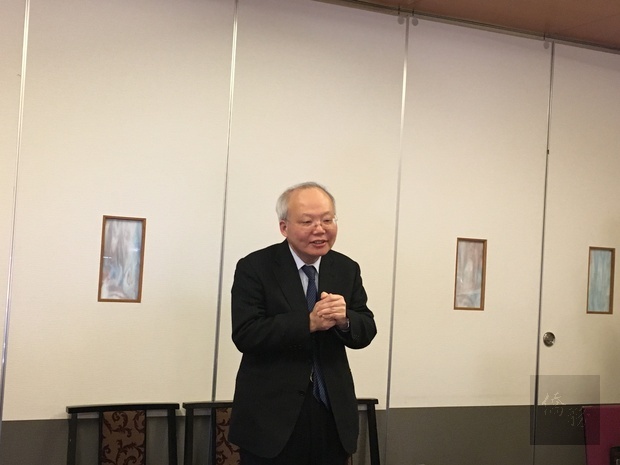 駐日本副代表郭仲熙致詞。