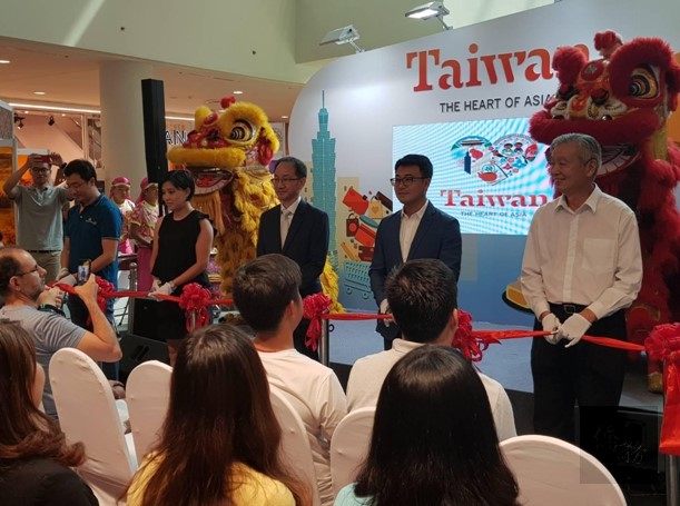2019臺灣旅遊產品展銷會開幕剪綵。