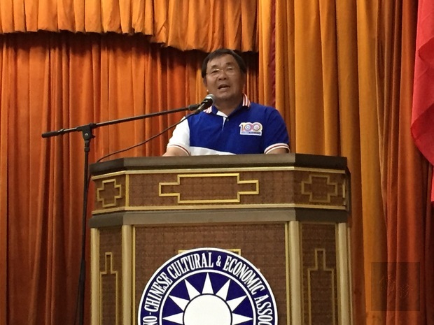 丁金煌致詞,對從事社會工作人員平日的辛勞與貢獻表示敬佩。