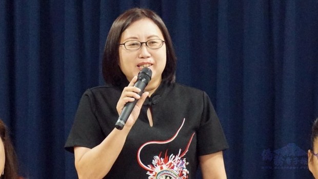 第九屆會長錢妙玲。(台灣新聞提供)