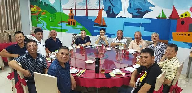越南臺灣商會聯合總會海防分會22日舉辦「第11屆第6次理監事會議」。