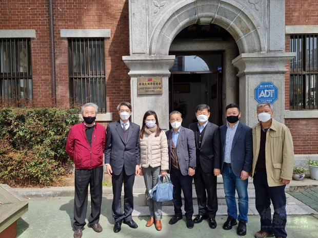 林處長夫婦訪問大邱華僑協會