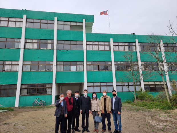 林處長夫婦訪問大邱華僑中學