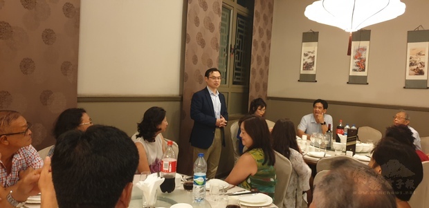 賀忠義致詞。(陳佳玲提供)