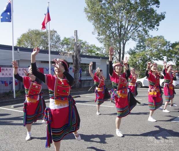 澳洲中華八卦太極協會原住民舞蹈表演