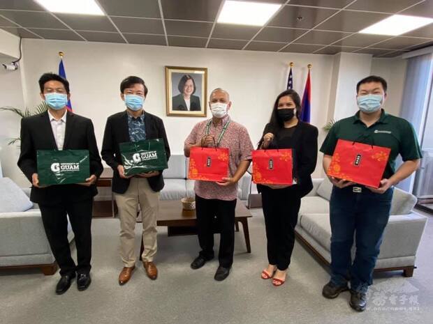 關島大學拜會駐關島台北經濟文化辦事處 大洋洲 僑務電子報