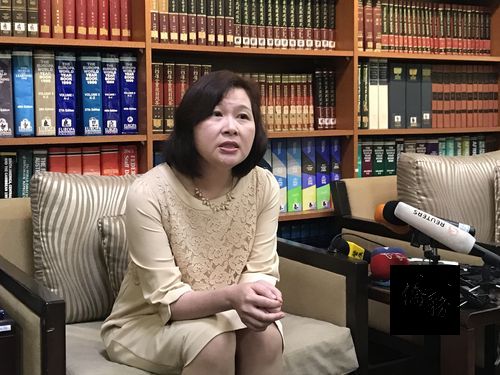Chang Shu-ling, acting secretary-general of the Taipei-based Taiwan-Japan Relations Association(Photo courtesy of CNA)