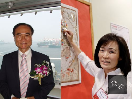 Lai Ming-chiao (left) and Su Huey-jen (right)/Photo courtesy of CNA