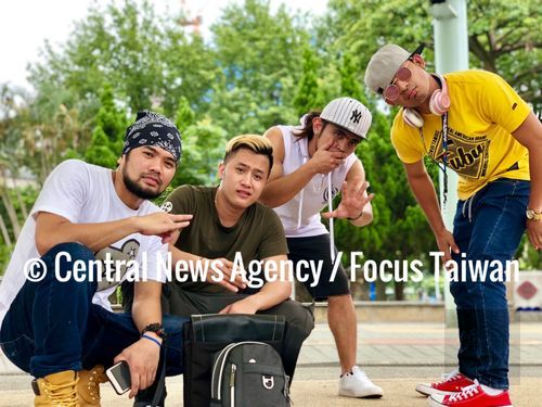From left: My Style Crew and Family (MSC) group leader Shark, MSC member Marlon, MSC founder Jasper, and MSC member Shun/Photo courtesy of CNA