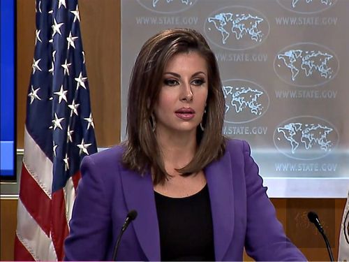 Department of State spokesperson Morgan Ortagus / Image taken from U.S. Department of State website (state.gov)