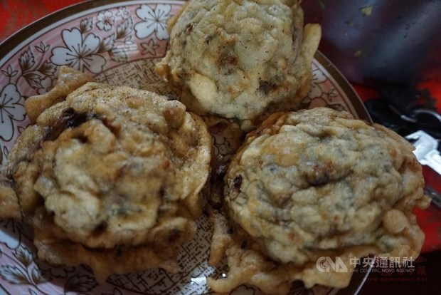 A popular friend oyster dish in Kinmen/Photo courtesy of CNA